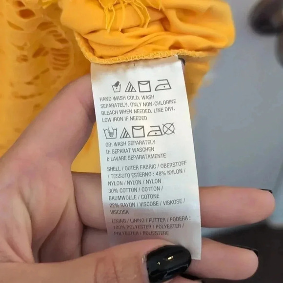 Isaac Mitzrahi Live! Women's short Sleeve Lace top - Picture 5 of 8